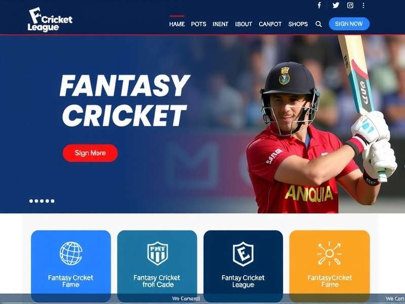 Fantasy Cricket League Elite Homepage